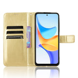 EIDERWOOD Honor X7b / 90 Smart Kunstskinn Flip Deksel m. Strop - Gull