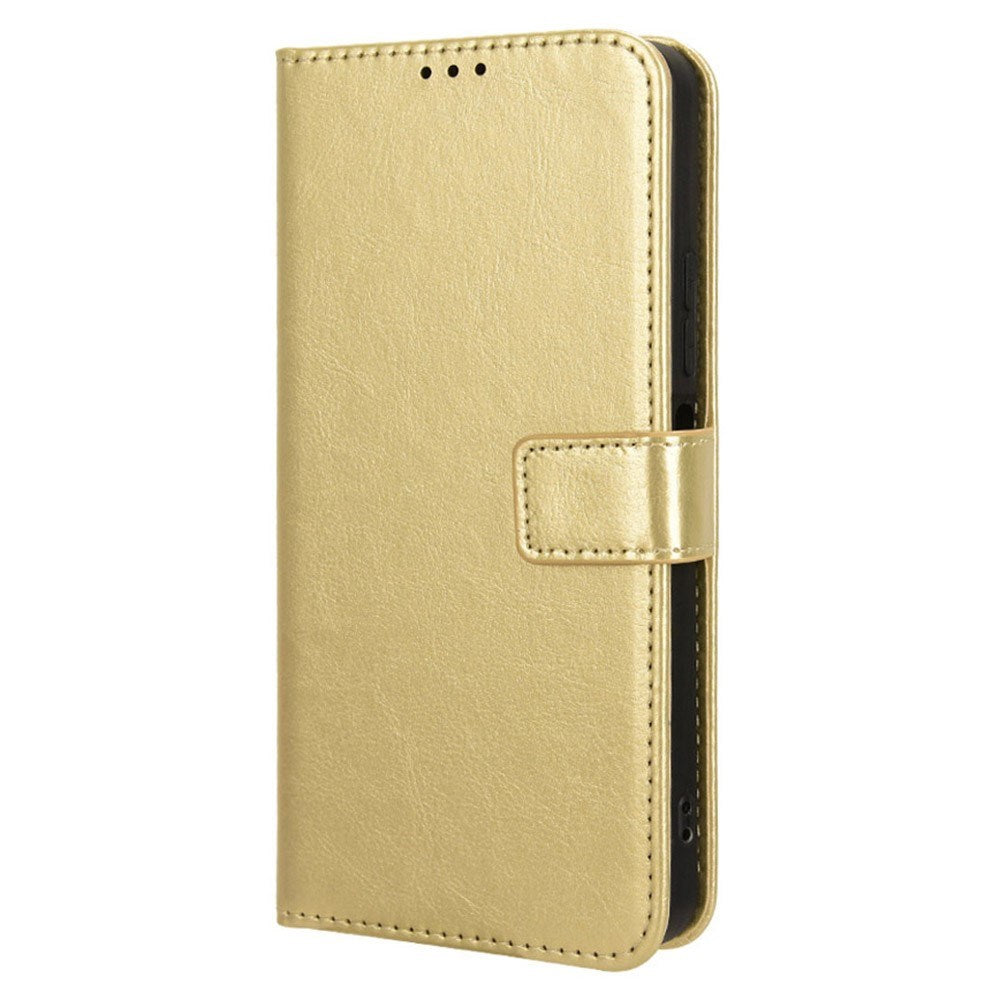 EIDERWOOD Xiaomi Redmi 13C (5G) Kunstskinn Flip Deksel m. Strop - Gull