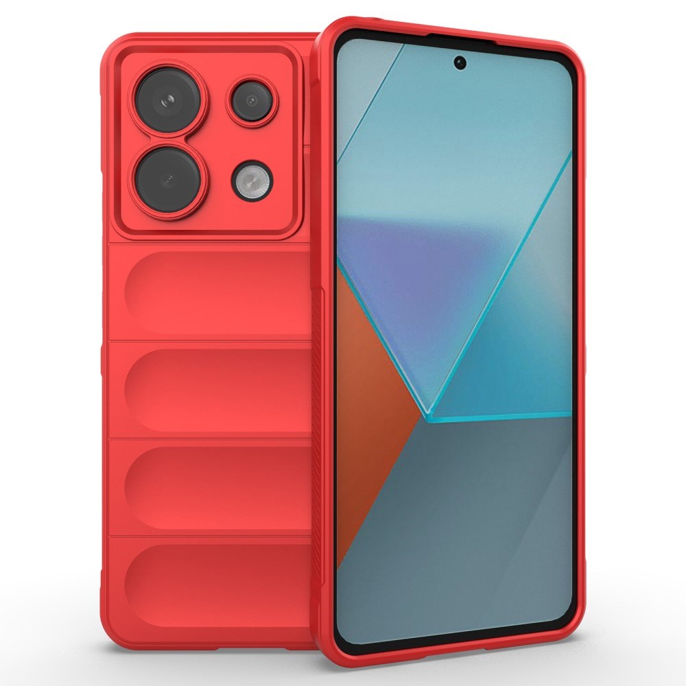 EIDERWOOD Xiaomi Redmi Note 13 Pro (5G) Fleksibelt Plastdeksel - Rød