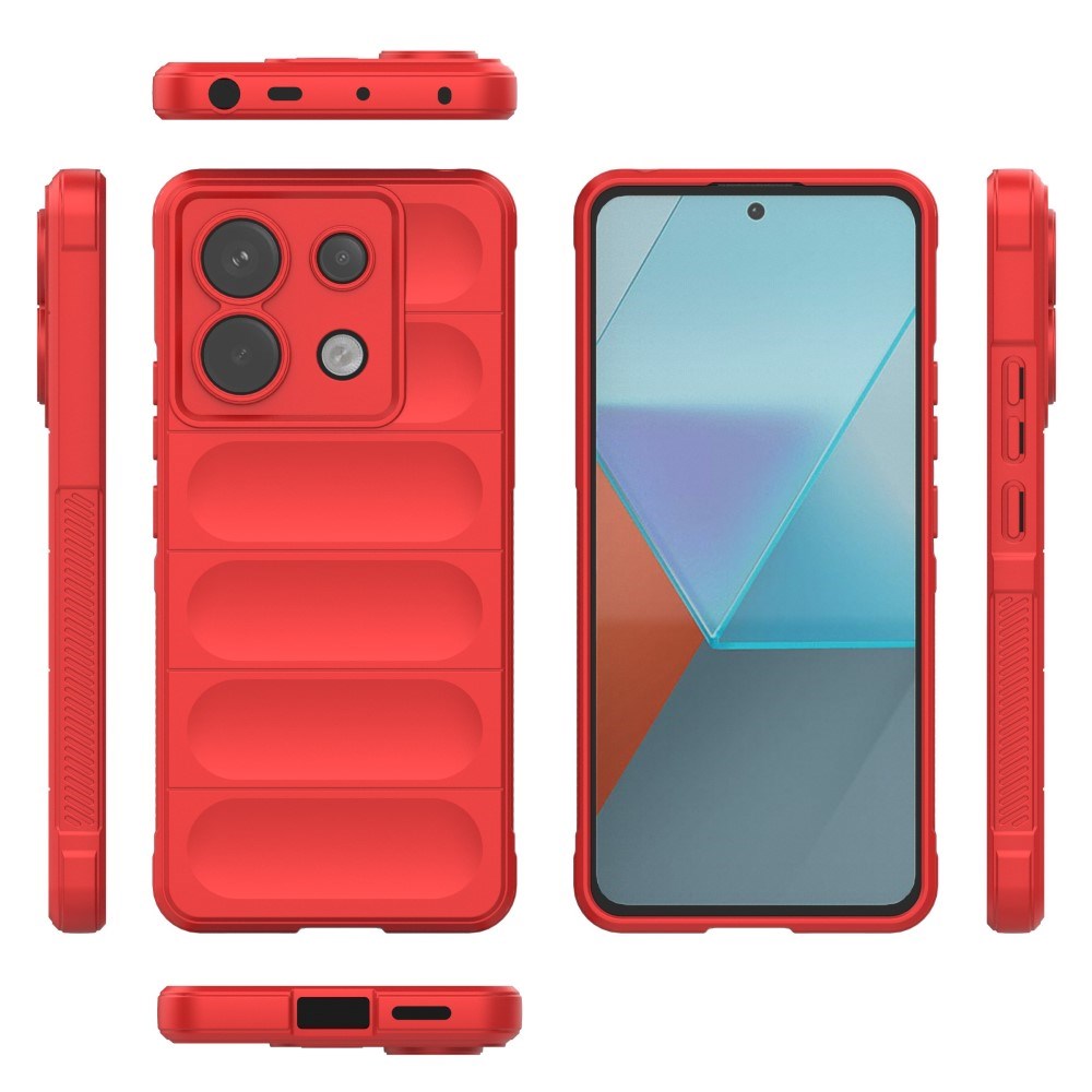 EIDERWOOD Xiaomi Redmi Note 13 Pro (5G) Fleksibelt Plastdeksel - Rød