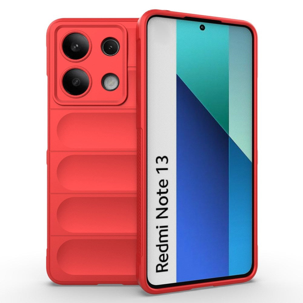 EIDERWOOD Xiaomi Redmi Note 13 (4G) Fleksibelt Plastdeksel - Rød