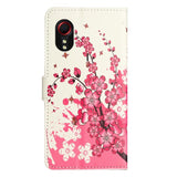 EIDERWOOD Samsung Galaxy Xcover 7 Flipdeksel med Lommebok & Stativ Funksjon - Rosa Blomster