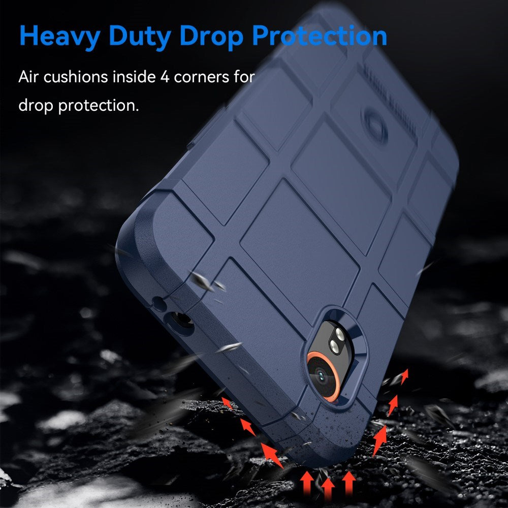 EIDERWOOD Samsung Galaxy Xcover 7 Rugged Shield Håndverker Deksel - Blå