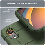 EIDERWOOD Samsung Galaxy Xcover 7 Rugged Shield Håndverker Deksel - Grønn