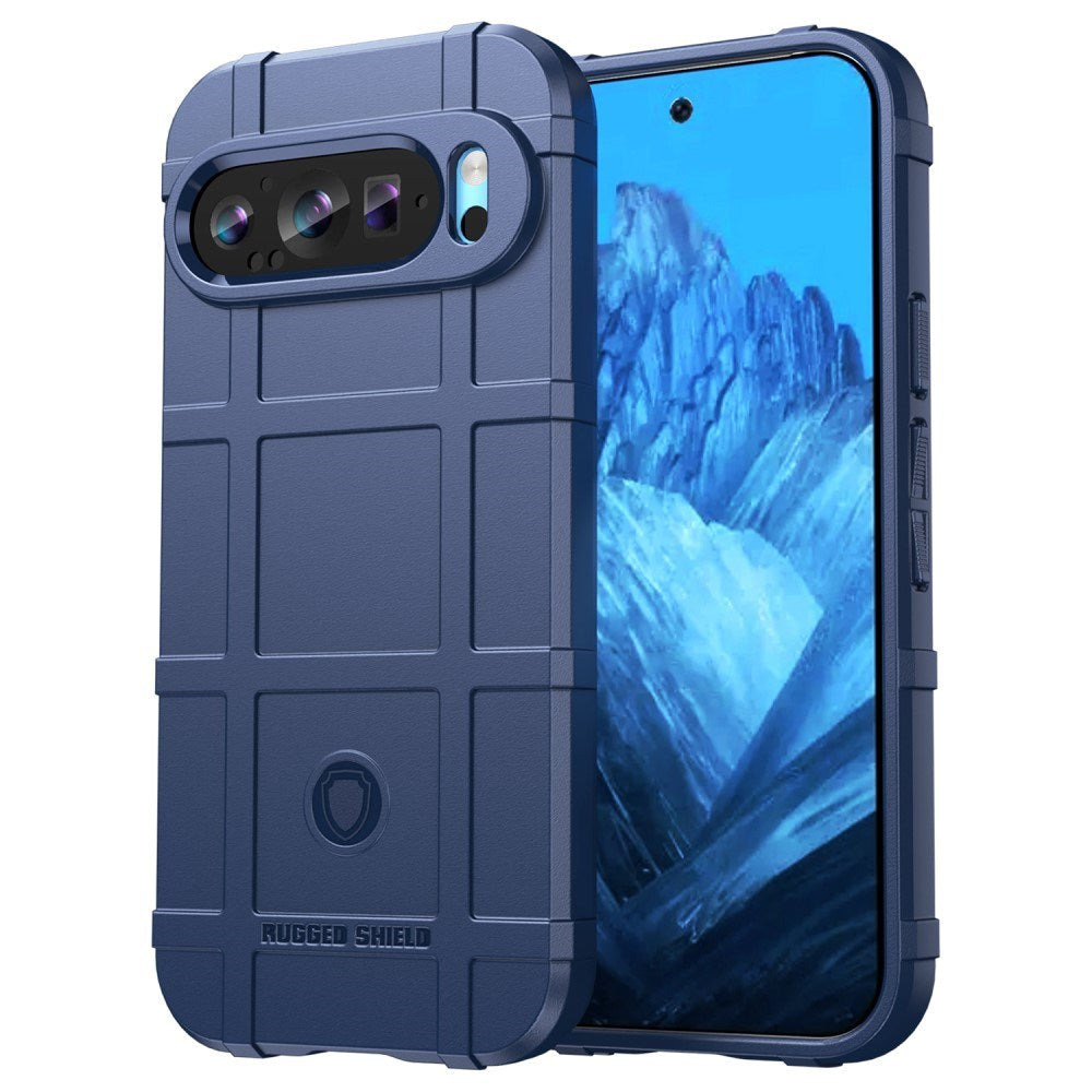 EIDERWOOD Google Pixel 9 / 9 Pro Rugged Shield Håndverker Deksel - Blå