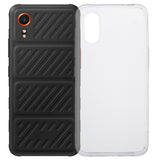 EIDERWOOD Samsung Galaxy Xcover 7 Fleksibelt Plast Bak Deksel - Gjennomsiktig