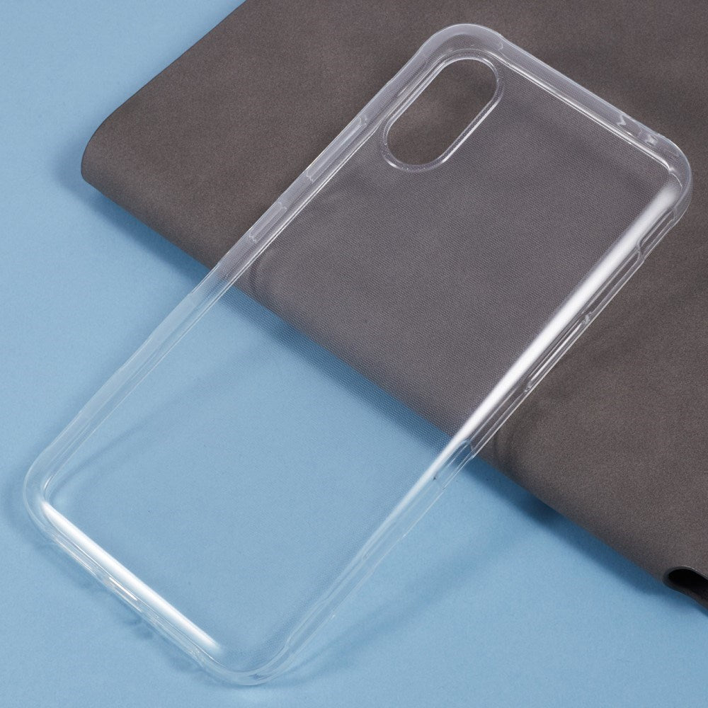 EIDERWOOD Samsung Galaxy Xcover 7 Fleksibelt Plast Bak Deksel - Gjennomsiktig