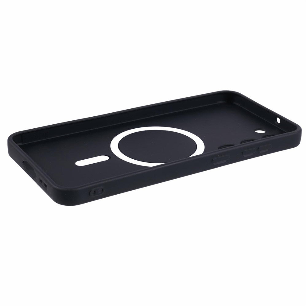 Samsung Galaxy S22+ (Plus) Fleksibelt Plast Mobildeksel- MagSafe Kompatibel - Svart