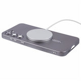 Samsung Galaxy S22+ (Plus) Fleksibelt Plast Mobildeksel- MagSafe Kompatibel - Grå