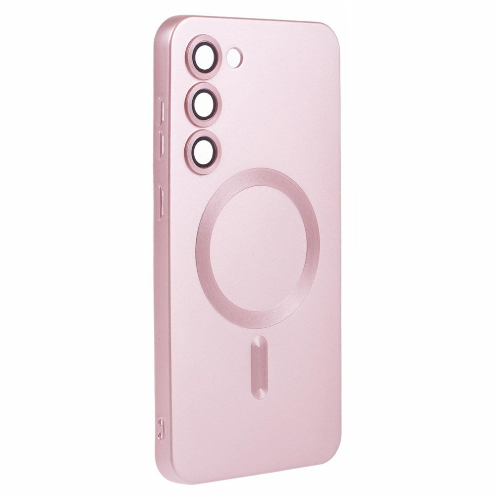 Samsung Galaxy S22+ (Plus) Fleksibelt Plast Mobildeksel- MagSafe Kompatibel - Rosa