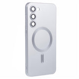 Samsung Galaxy S22+ (Plus) Fleksibelt Plast Mobildeksel- MagSafe Kompatibel - Sølv