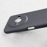 EIDERWOOD Xiaomi Redmi A3 Matt Fleksibelt Plast Deksel - Mørk Grå