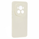 EIDERWOOD Honor Magic6 Pro 5G Deksel – Fleksibelt Plast Deksel med Fiberfôr og Presis Kamerautskjæring - Hvit