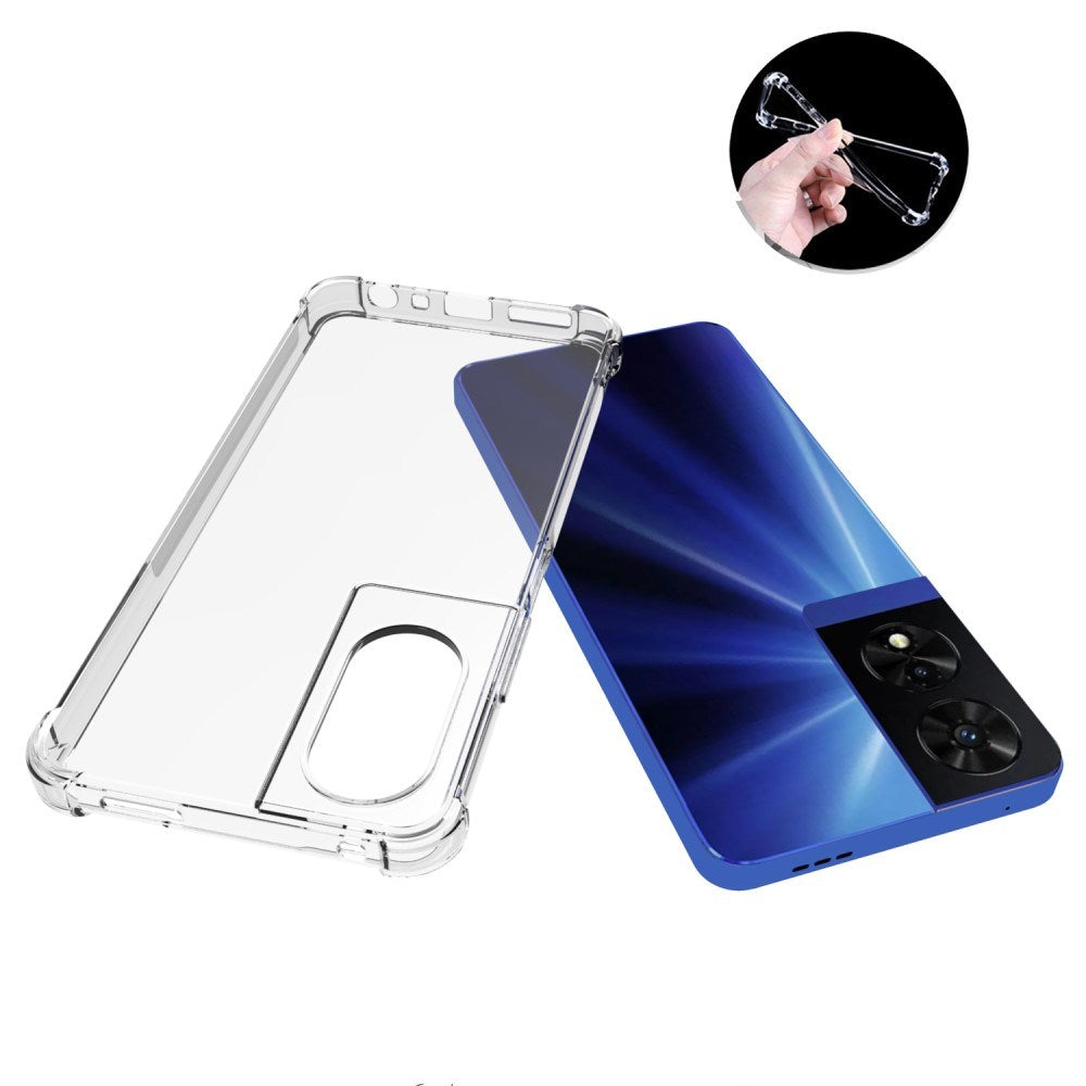 EIDERWOOD TCL 505 Deksel med Forsterkede Hjørner - Fleksibel Plast - Gjennomsiktig