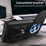 EIDERWOOD OnePlus 12 Deksel med Kickstand & Cam Slider - Svart