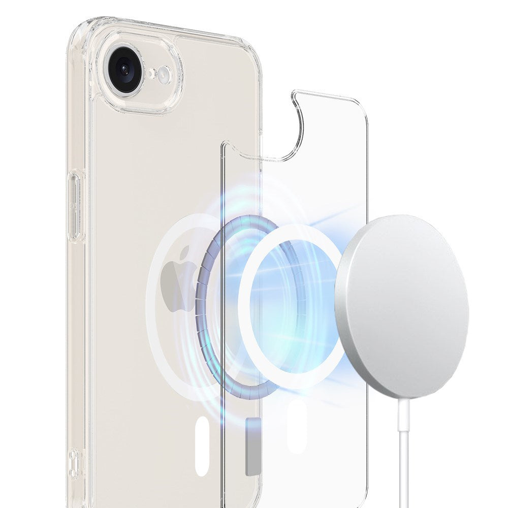 EIDERWOOD iPhone 16e MagSafe-Kompatibelt Fleksibelt Plastdeksel  - Gjennomsiktig