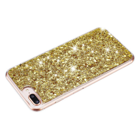 EIDERWOOD iPhone 8 Plus / 7 Plus / 6 (s) Plus Glitter Deksel - Gull