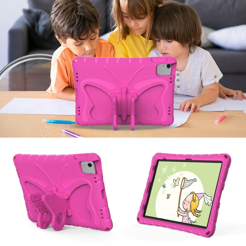 EIDERWOOD iPad Air 11" (2024) Butterfly Kickstand Barnedeksel - Rosa