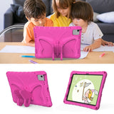 EIDERWOOD iPad Air 11" (2024) Butterfly Kickstand Barnedeksel - Rosa