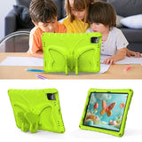 EIDERWOOD iPad Air / Pro 13" (2024) / Pro 12.9" (2022-2018) Butterfly Kickstand Barnedeksel - Grønn