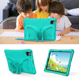 EIDERWOOD iPad Air / Pro 13" (2024) / Pro 12.9" (2022-2018) Butterfly Kickstand Barnedeksel - Mintgrønn