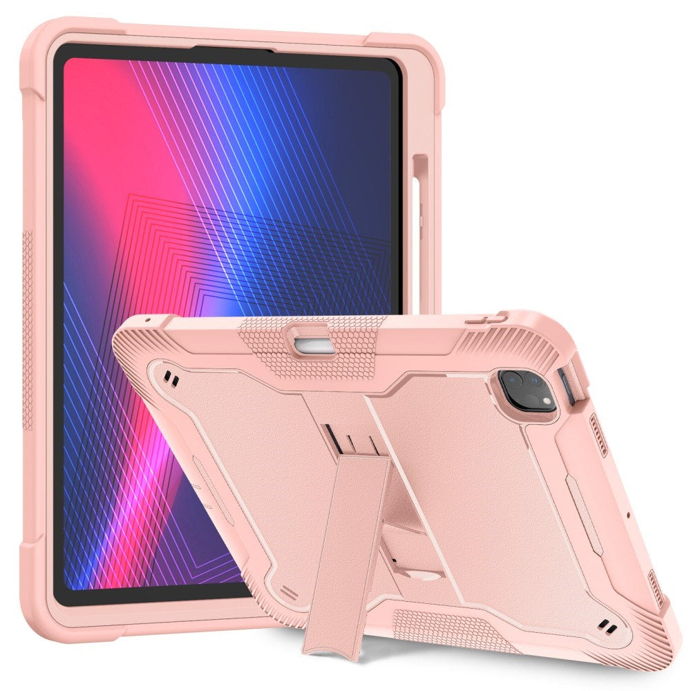 EIDERWOOD iPad Pro 13" (2024) Håndverker Deksel m. Stativ - Pink