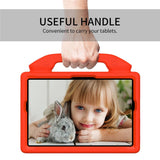 Samsung Galaxy Tab A11+ (Plus) / A9+ (Plus) EIDERWOOD Barn Deksel - Thumb Stativfunksjon Deksel - Rød