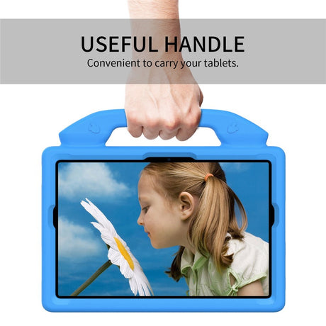 Samsung Galaxy Tab A11+ (Plus) / A9+ (Plus) EIDERWOOD Barn Deksel - Thumb Stativfunksjon Deksel - Blå