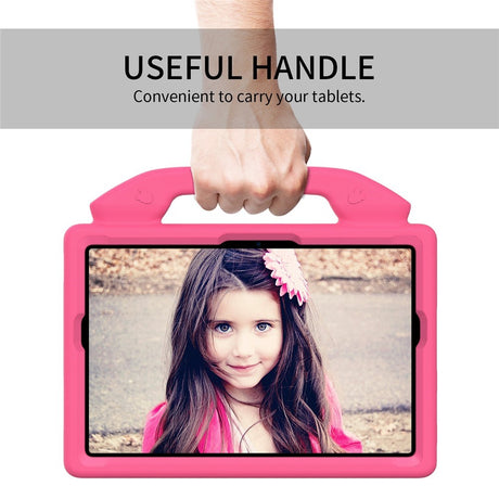 Samsung Galaxy Tab A11+ (Plus) / A9+ (Plus) EIDERWOOD Barn Deksel - Thumb Stativfunksjon Deksel - Rosa