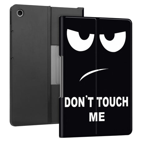 EIDERWOOD Lenovo Tab Plus 11.5" Kunstskinn Deksel med Mønster - "Don't Touch Me"