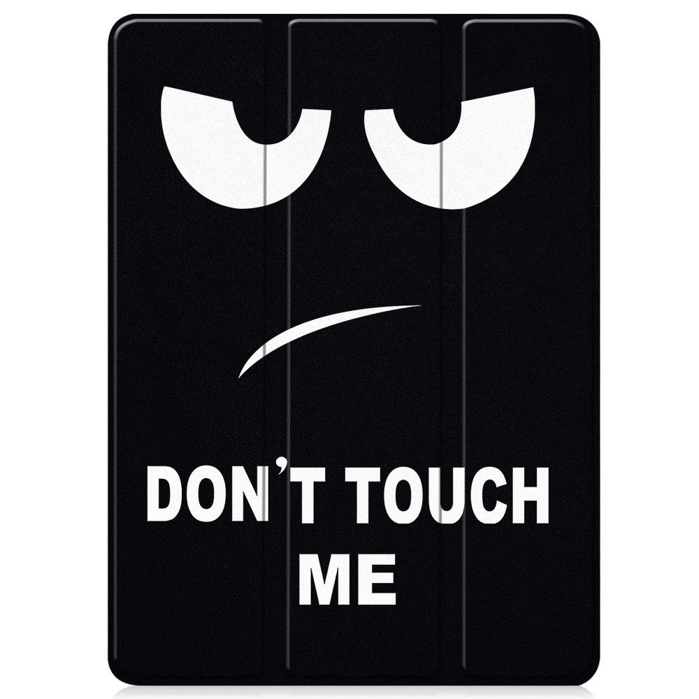 EIDERWOOD OnePlus Pad 2 Tri-Fold Deksel i Kunstskinn med Sleep-Funksjon - "Don't Touch Me"