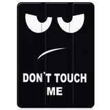 EIDERWOOD OnePlus Pad 2 Tri-Fold Deksel i Kunstskinn med Sleep-Funksjon - "Don't Touch Me"