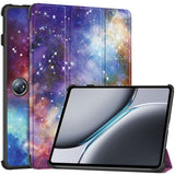 EIDERWOOD OnePlus Pad 2 Tri-Fold Deksel i Kunstskinn med Sleep-Funksjon - Galaxy