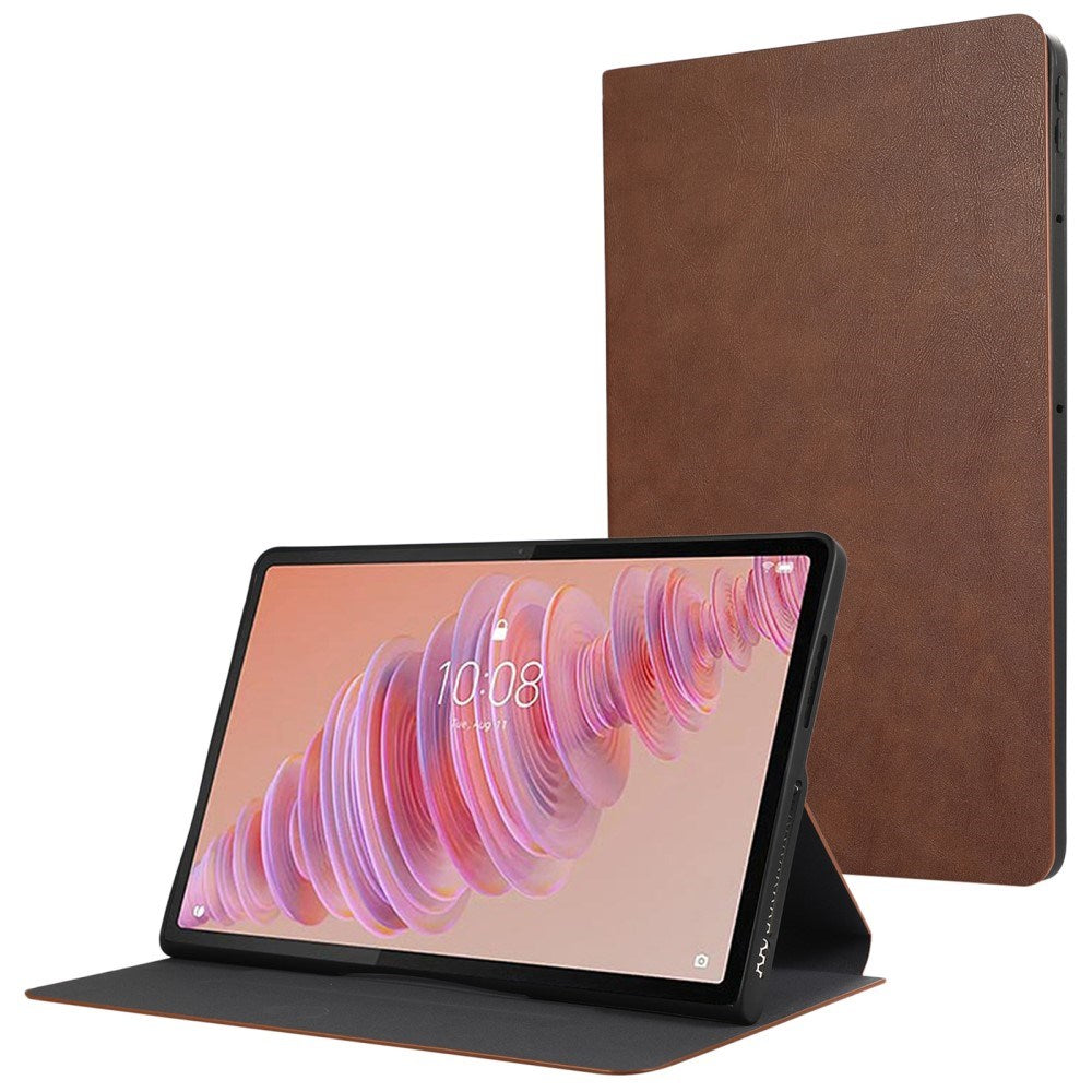 EIDERWOOD Lenovo Tab Plus 11.5" Kunstskinn Deksel med Ståfunksjon - Brun