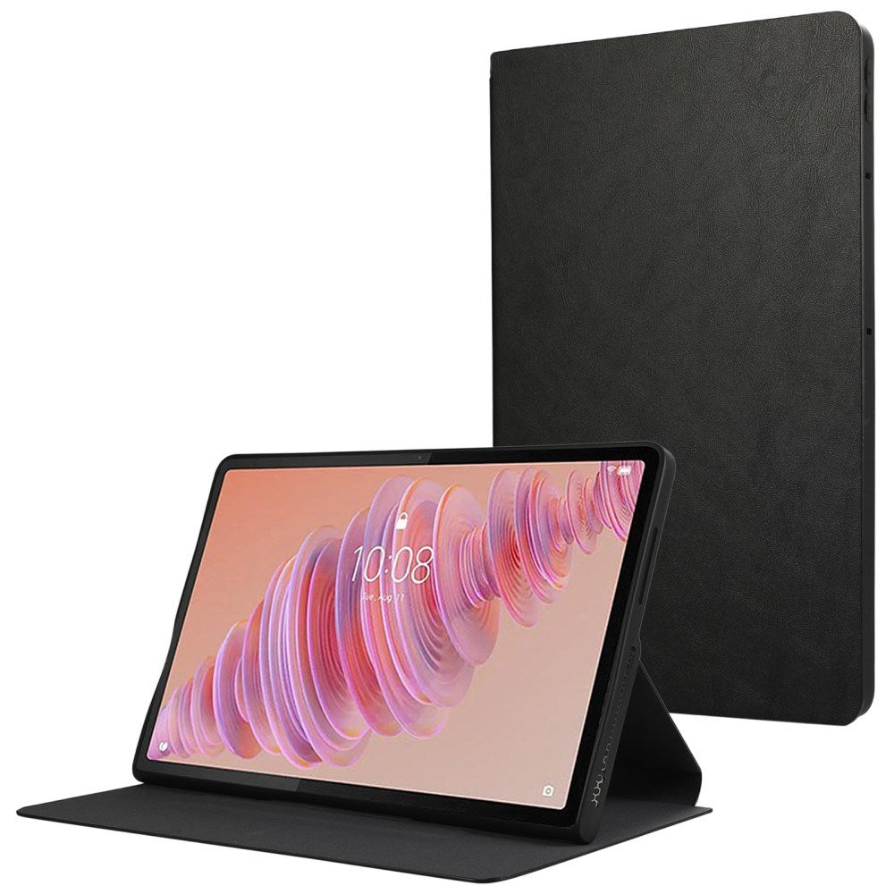 EIDERWOOD Lenovo Tab Plus 11.5" Kunstskinn Deksel med Ståfunksjon - Svart