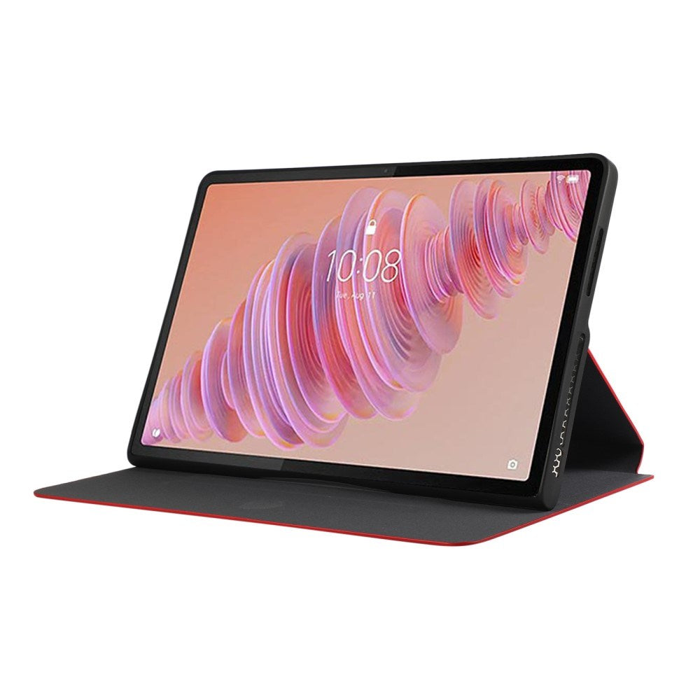 EIDERWOOD Lenovo Tab Plus 11.5" Kunstskinn Deksel med Ståfunksjon - Rød