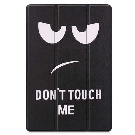 EIDERWOOD Samsung Galaxy Tab S10 Plus Kunstskinn Deksel m. Mønster - "Don't Touch Me"