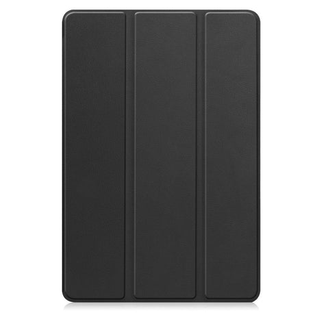 Samsung Galaxy Tab S10 Ultra Tri-Fold Kunstskinn Flip-deksel med Ståfunksjon & Pencil Holder - Svart