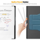 EIDERWOOD ReMarkable Paper Pro Kunstskinn Plast Deksel m. Penne Holder - Lyseblå