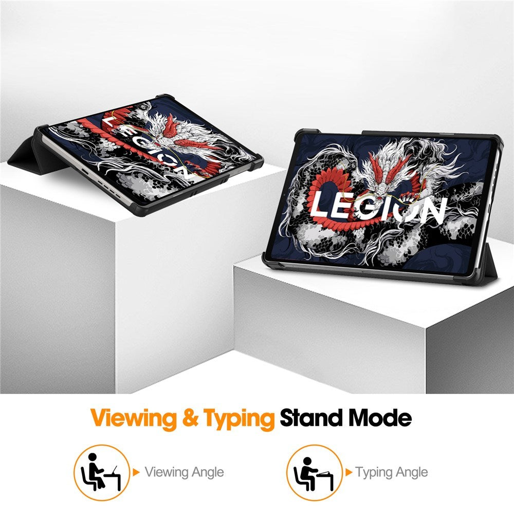 Lenovo Legion Tab 8,8" EIDERWOOD Flippdeksel med Stativfunksjon – Svart