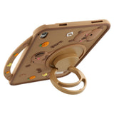 iPad 11" (2025) / 10.9" (2022) EIDERWOOD Silikon Deksel m. Roterende Kickstand - Capybara