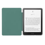 EIDERWOOD Amazon Kindle 11th Generation (2022) Kunstskinn Flip Deksel - Gjennomsiktig / Grå