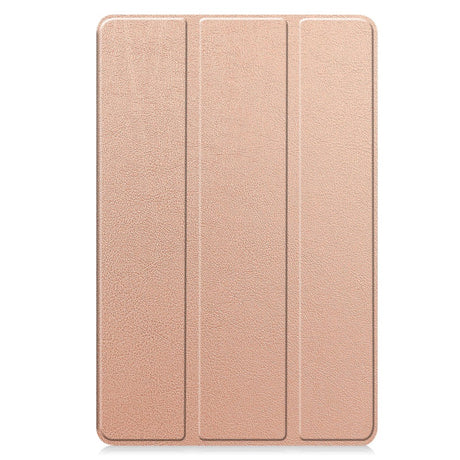 EIDERWOOD Samsung Galaxy Tab S10 FE+ (Plus) Kunstskinn Flip Deksel m. Stativfunksjon & Pencil Holder - Rose Gold