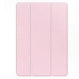 EIDERWOOD Samsung Galaxy Tab S10 FE+ (Plus) Tri-Fold Kunstskinn Flip Deksel med Stylus Pen Holder - Rosa