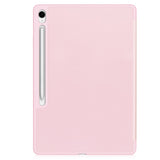 EIDERWOOD Samsung Galaxy Tab S10 FE+ (Plus) Tri-Fold Kunstskinn Flip Deksel med Stylus Pen Holder - Rosa