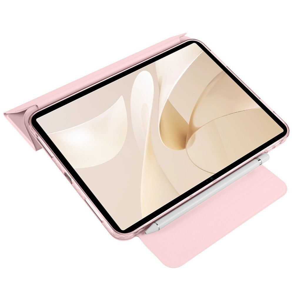Huawei MatePad 12 X EIDERWOOD Magnetisk Flip Kunstlær Deksel m. Ståfunksjon - Rosa