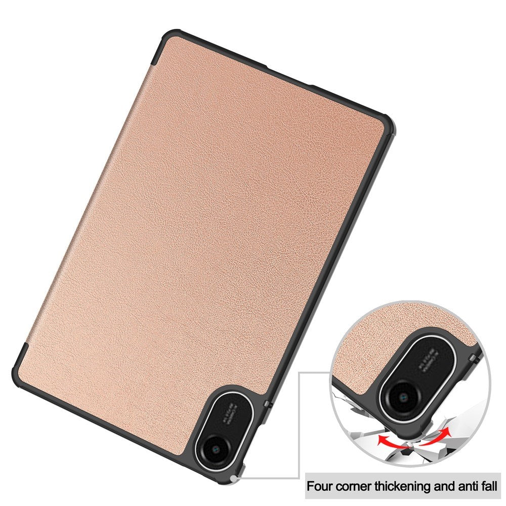 Xiaomi Redmi Pad 2 EIDERWOOD Kunstskinn Flipp Deksel - Rose Gold