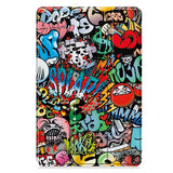 Lenovo Idea Tab 11 EIDERWOOD Kunstskinn Flipp Deksel med Motiv - Graffiti
