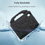 EIDERWOOD iPad Mini (2024 / 2021) Barn Deksel m. Thumb Kickstand - Svart