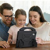 EIDERWOOD iPad Mini (2024 / 2021) Barn Deksel m. Thumb Kickstand - Svart